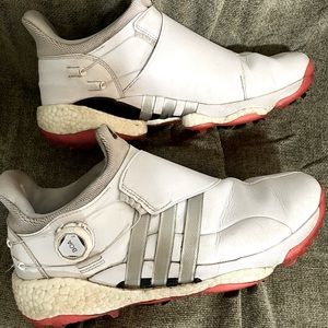 Men’s Adidas, BOA tour 360 spiked golf shoes, size 10